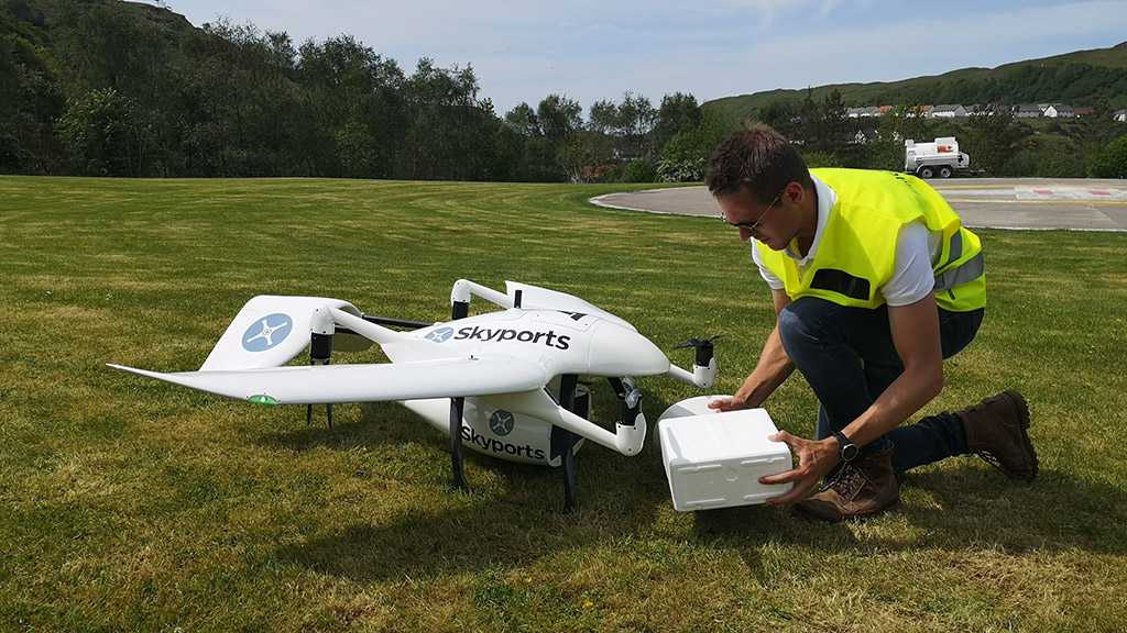 UK Will Use Drones to Deliver Coronavirus Tests to Remote Scottish Islands