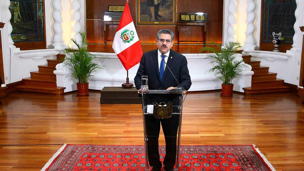 Peru’s Interim President Steps Down After Two Protesters Killed by Police