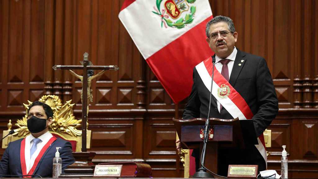 Peru Congress Fails to Appoint Successor as Interim President Resigns