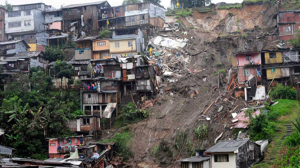 Seven Killed After Landslide in Colombia, 15 Missing