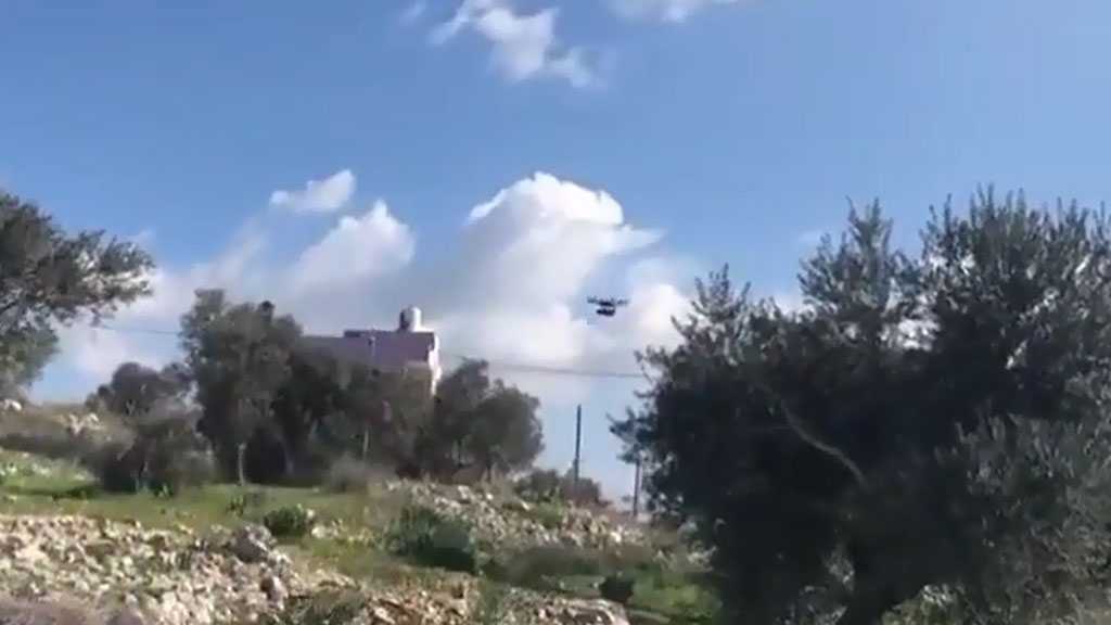 Young Palestinian Protesters Bring Down ‘Israeli’ Drone Using Rocks