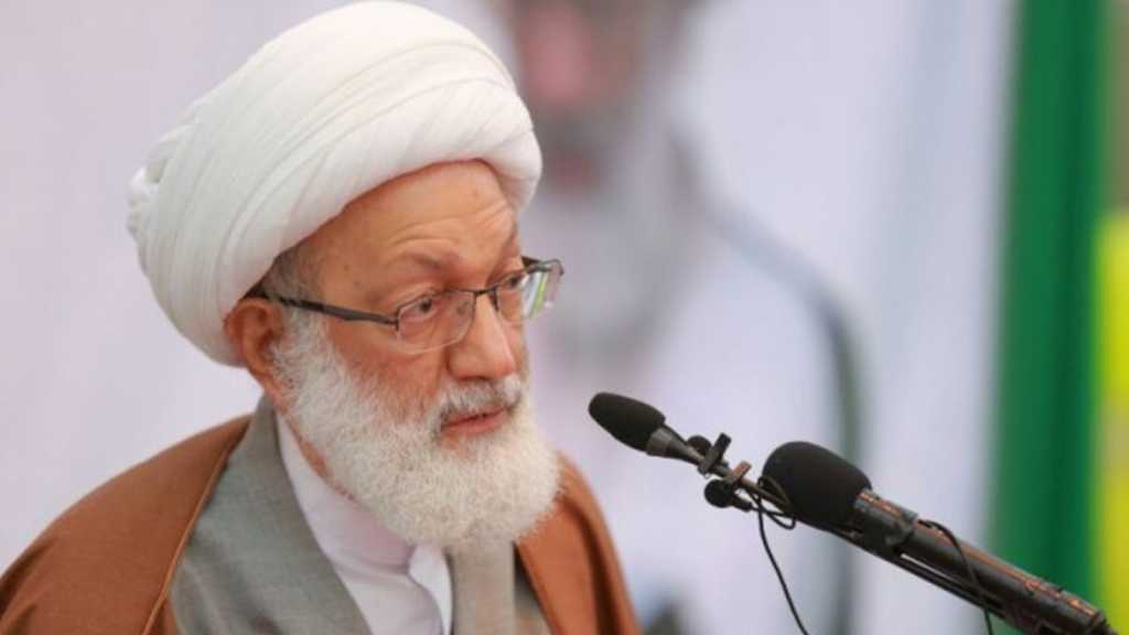 Sheikh Isa Qassim: Resistance Martyrs Are Our Pride, Model of Sacrifice