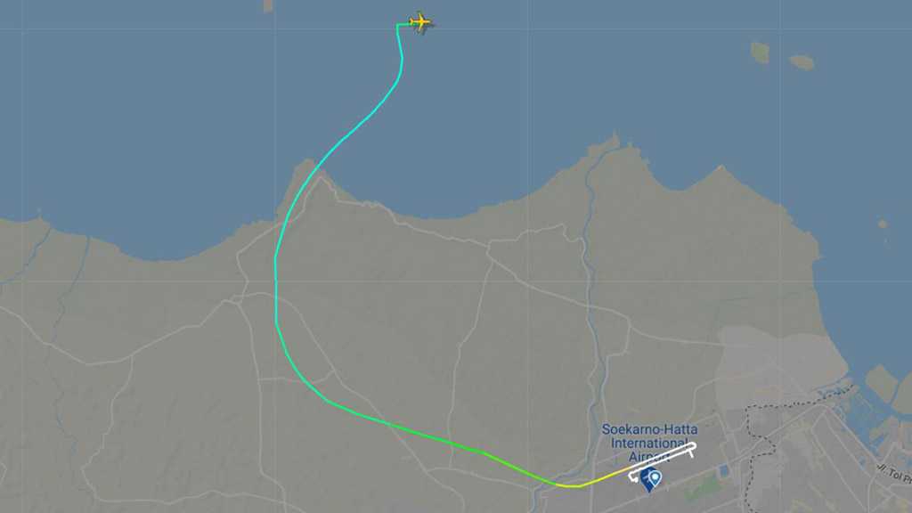 Jet with 59 on Board Disappears after Take-Off in Jakarta