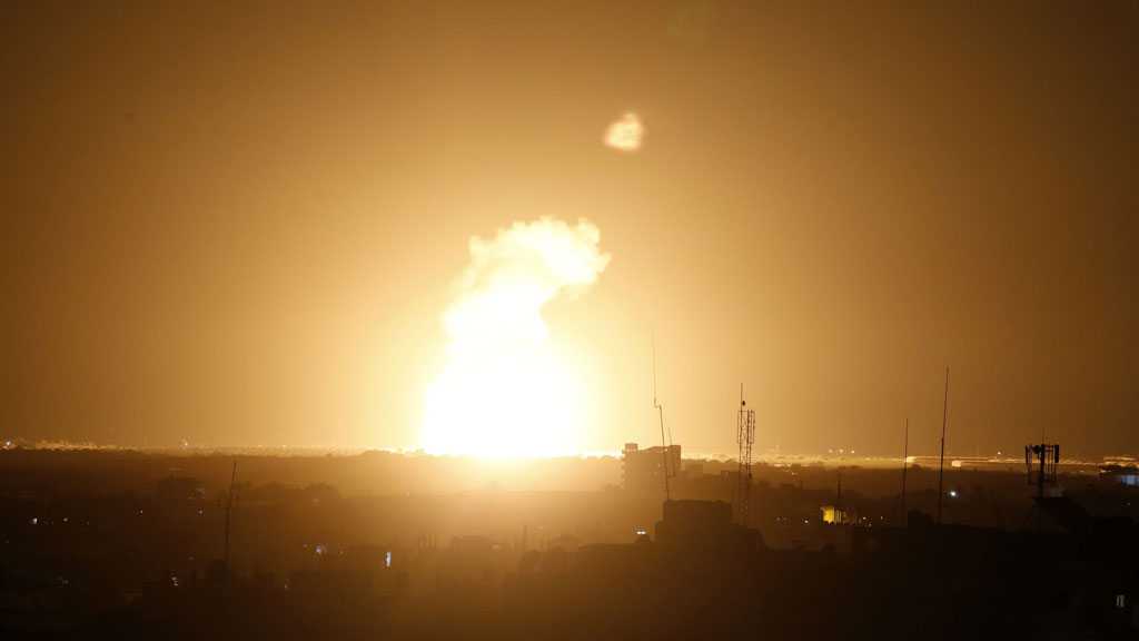 ‘Israeli’ Warplanes Attack Besieged Gaza Strip