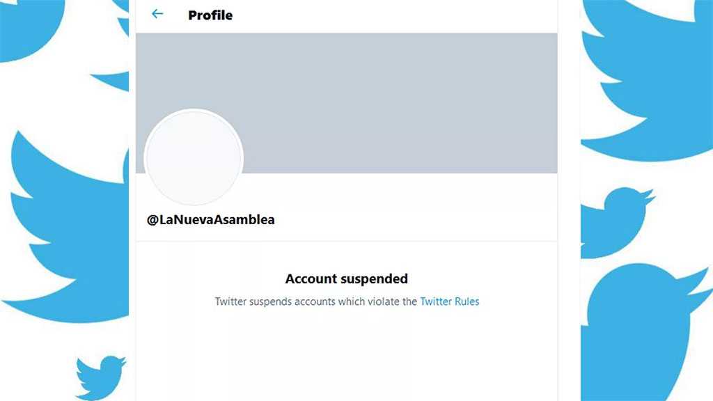 Twitter Suspends Account of Venezuela’s New National Assembly
