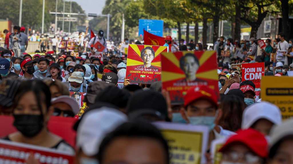 Protesters Flock to Myanmar Streets in Biggest Rallies Since Military Coup