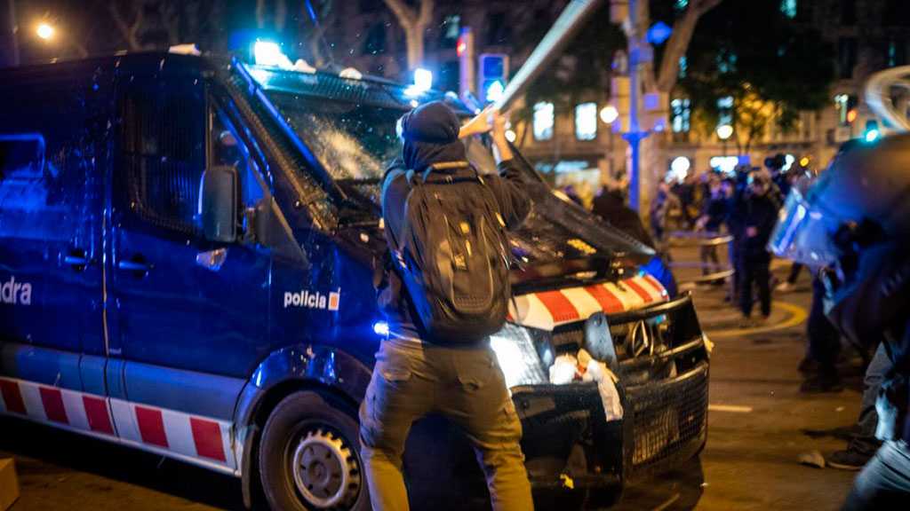 Spain: Police, Protesters Clash For 3rd Night Over ‘Freedom of Speech’