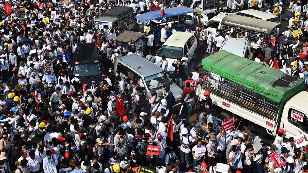 Myanmar Coup: Huge Rallies After Junta Threat