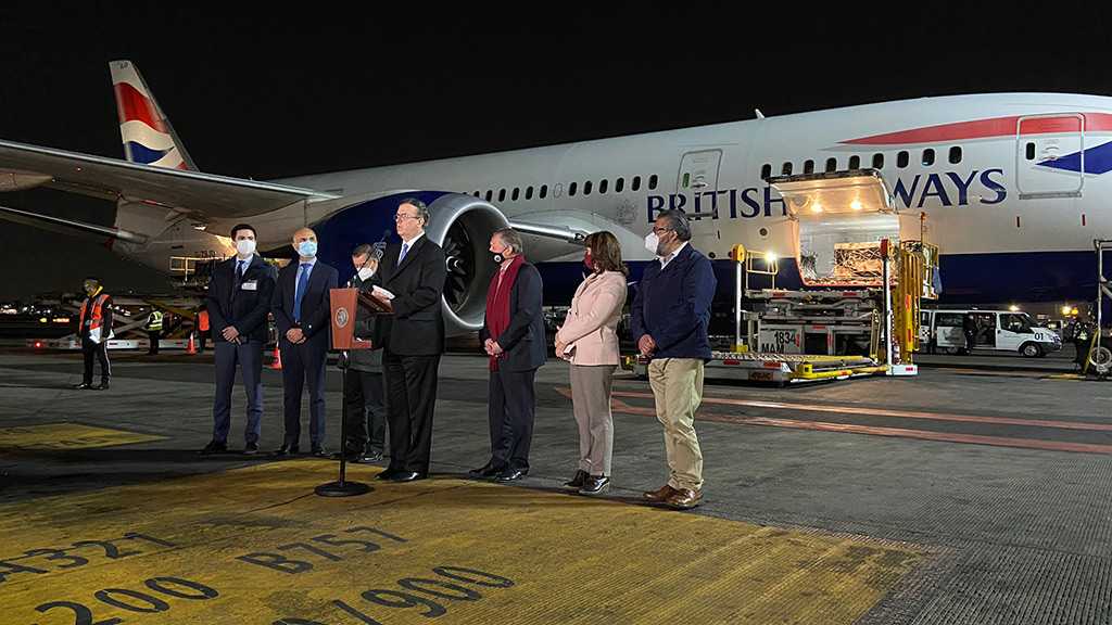 First Batch of Russia’s Sputnik V Vaccine Arrives in Mexico