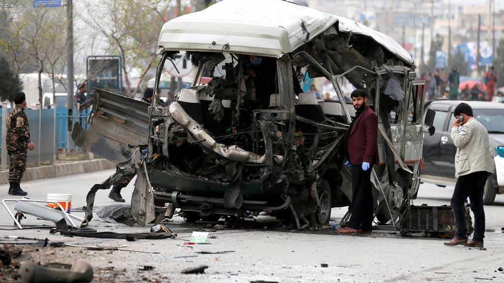 Afghanistan: Four Killed in Government Bus Bombing, Nine Die in Helicopter Crash
