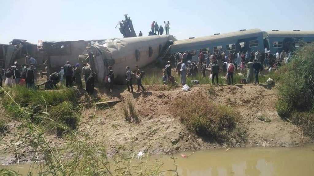Two Trains Collide in Upper Egypt, At Least 32 Citizens Dead, More than 60 others Injured