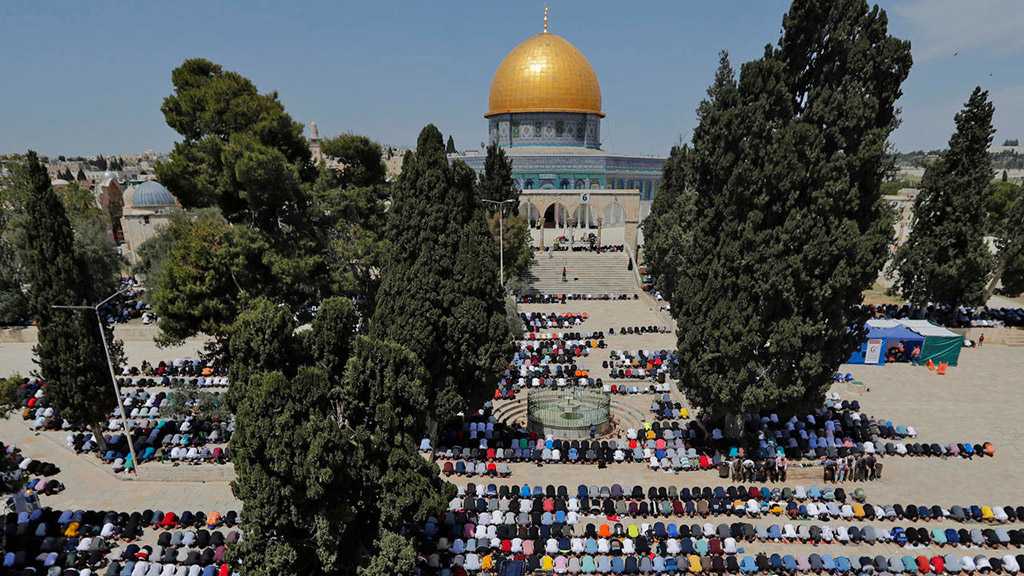 Palestinians Hold Aqsa Prayers in Largest Ramadan Gathering Since COVID-19
