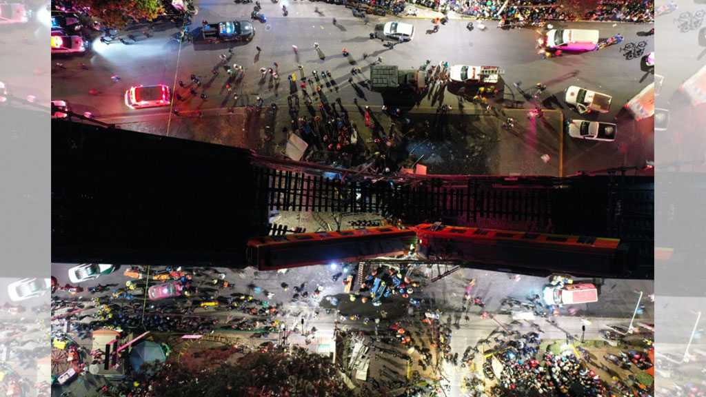 At Least 15 Killed, Scores Injured as Metro Train Bridge Collapses in Mexico City