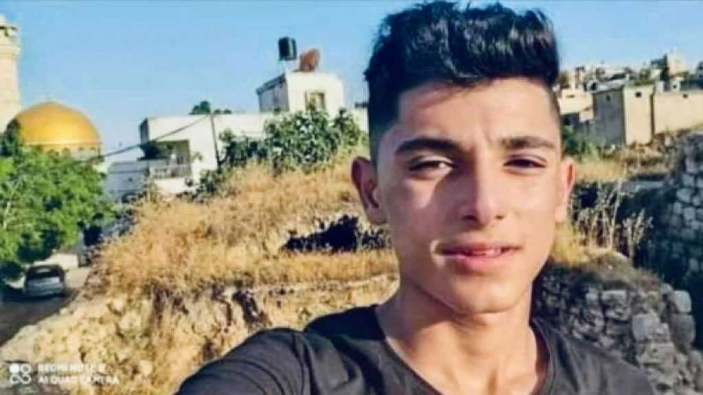 16-yo Palestinian Martyred of ‘Israeli’ Gunshot Wounds Sustained in West Bank Confrontations