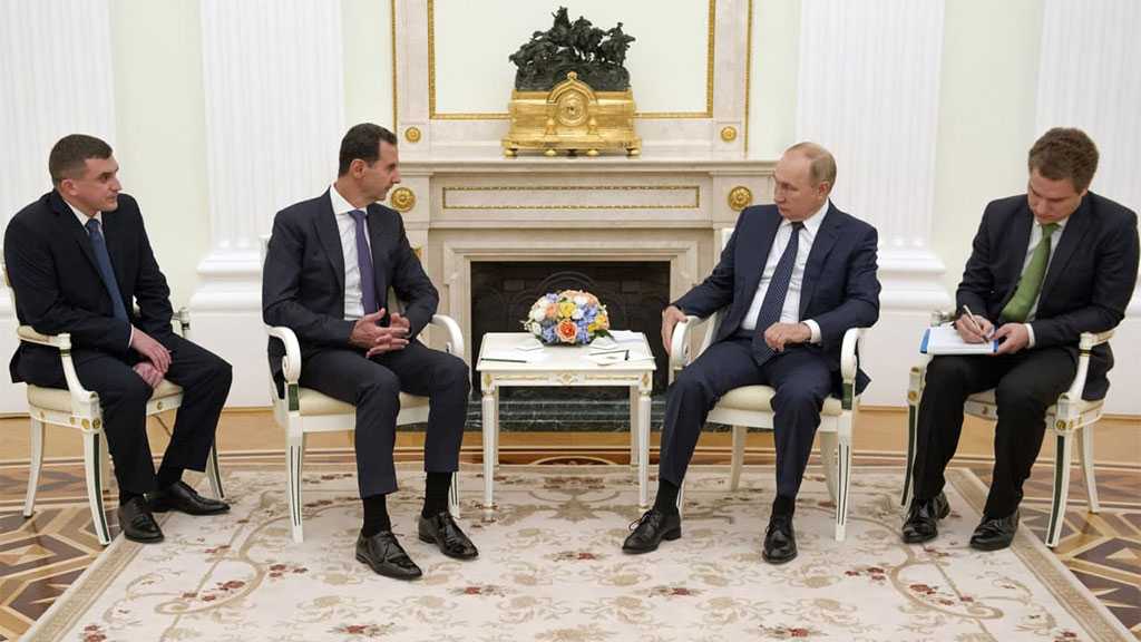 Putin, Assad Meet in Moscow, Praise Mutual Anti-terrorism Achievements