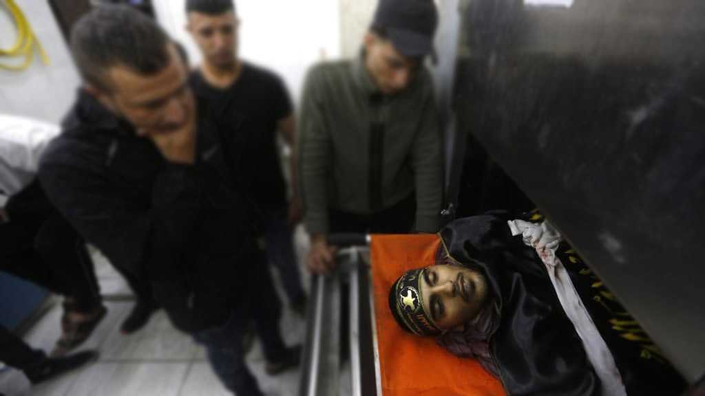 IOF Martyrs Young Palestinian Man in WB
