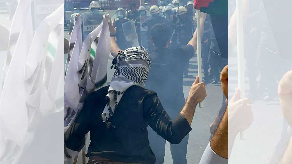 Bahrainis Protesting against Normalization with ‘Israel’ Attacked by Regime Forces