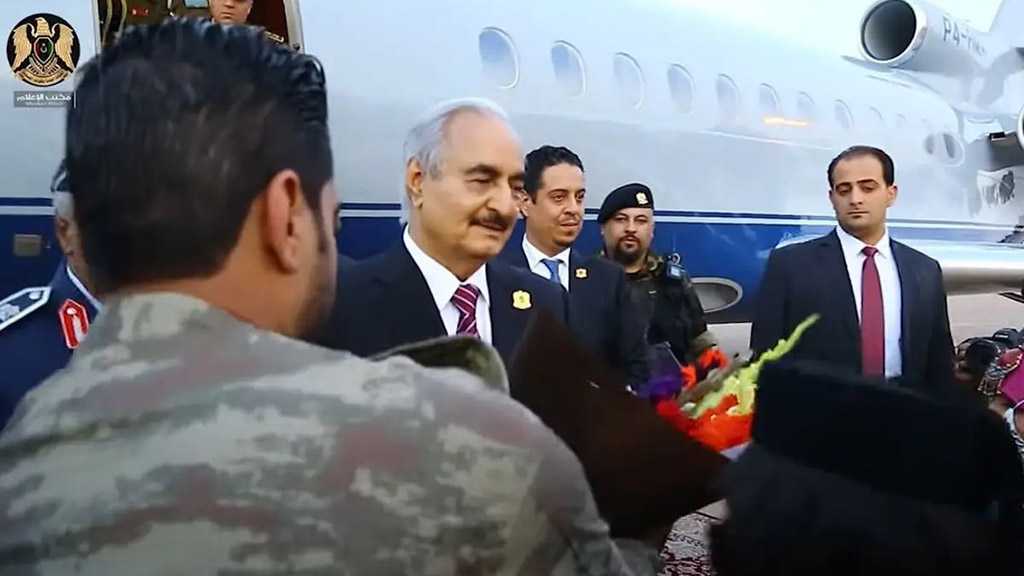 Haftar’s Son Reported to Visit “Israeli” Entity, Offer Ties in Return for Backing