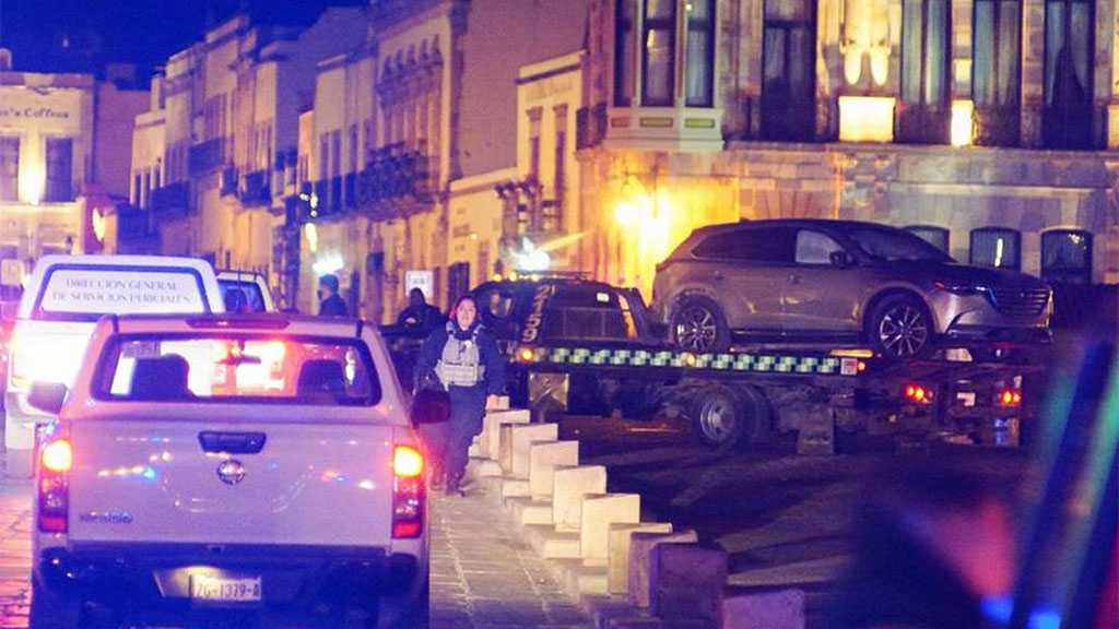 Vehicle Filled With 10 Bodies Left Outside Town Hall Northern Mexico