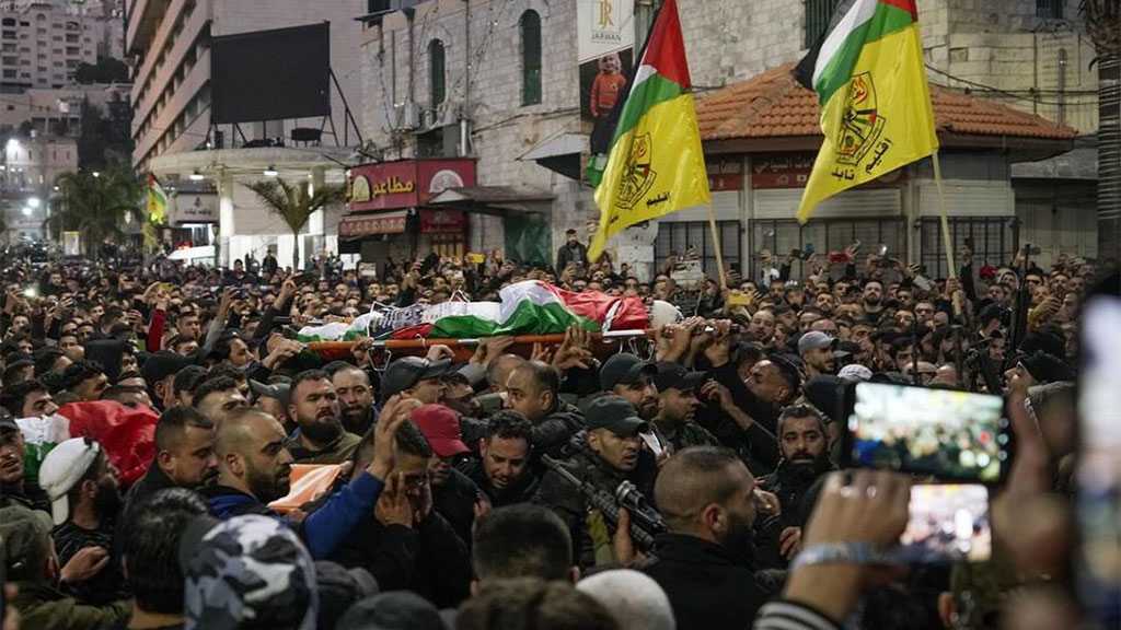 Thousands Vow Revenge in Funeral of Three Palestinians Assassinated By ‘Israeli’ Occupation
