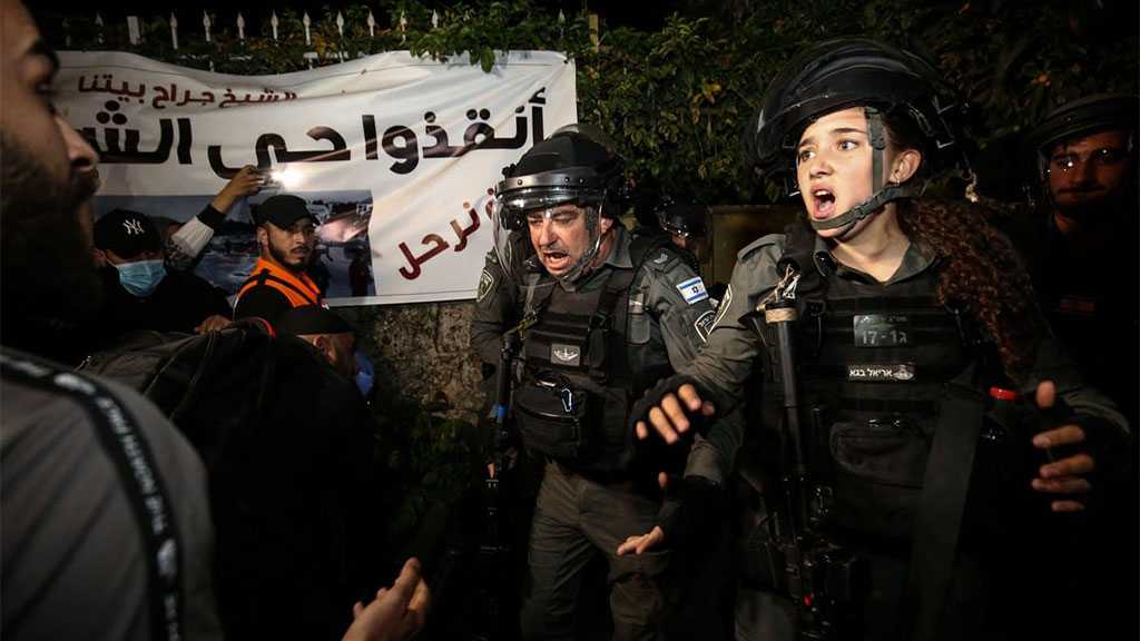 ‘Israeli’ Occupation Forces Attack Palestinians in Sheikh Jarrah, At least 29 Injured