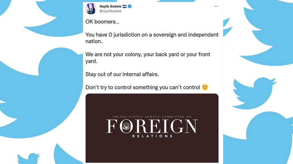 El Salvador President Rebukes US