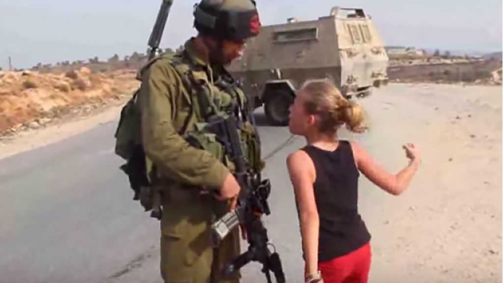 ’Ukrainian Girl Confronting a Russian Soldier’ Is Actually Palestine’s Ahed Tamimi
