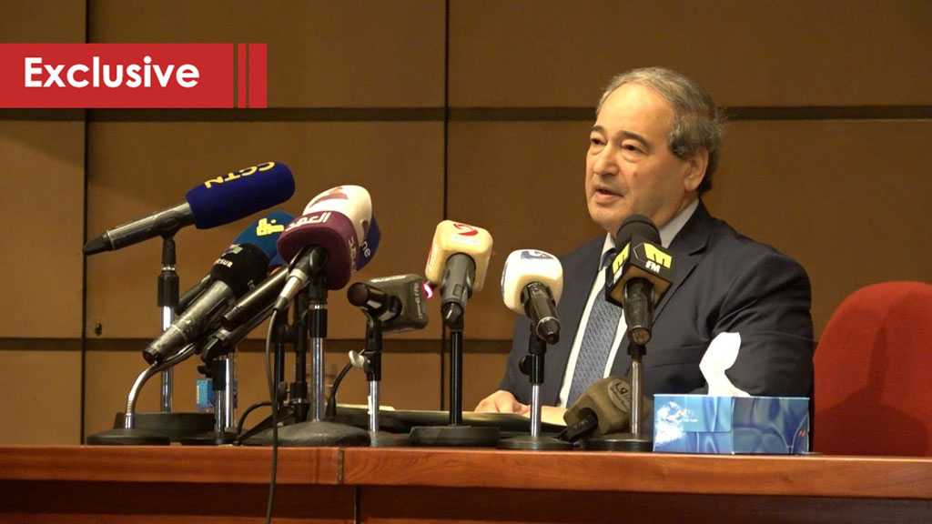Syria’s Mekdad to Al-Ahed: US Wants to Prolong the War in Ukraine