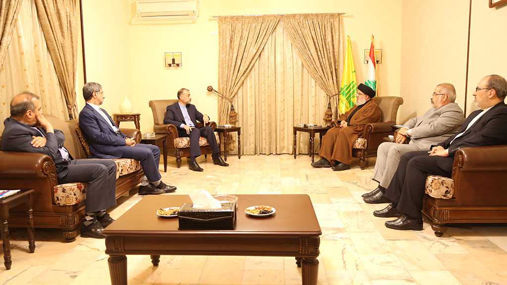 Sayyed Nasrallah Receives Visiting Iranian FM Amir Abdollahian