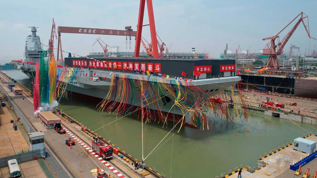 China Launches Third Aircraft Carrier