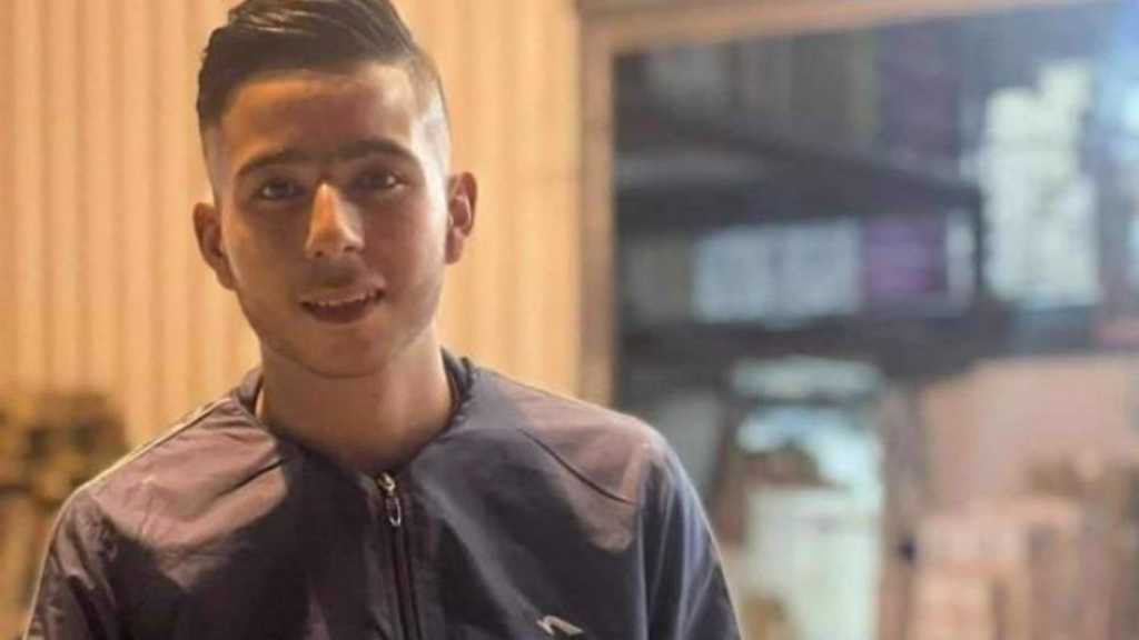 “Israel” Martyrs New Palestinian Teen 