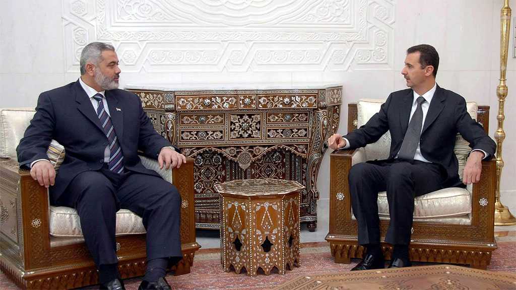The Hamas-Syria Reconciliation: A ’Source of Concern’ For ‘Israel’