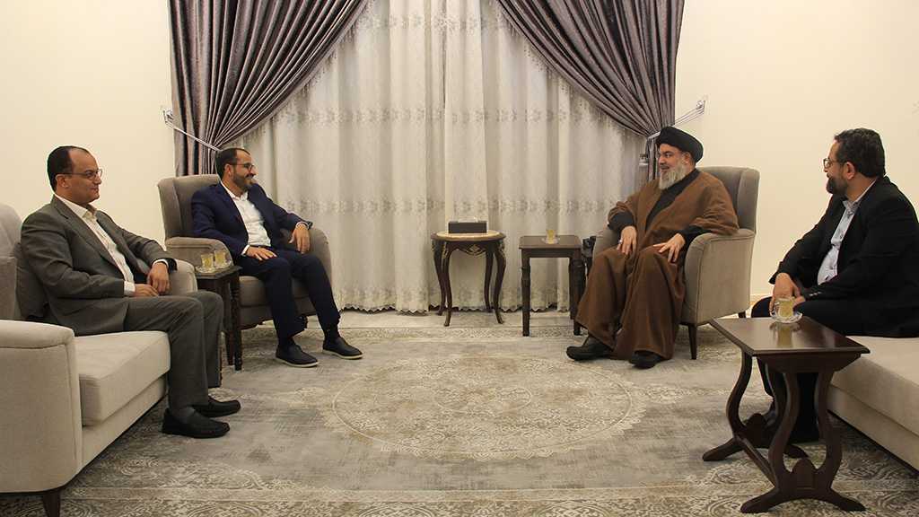 Hezbollah SG Sayyed Nasrallah Receives Yemeni Ansarullah Delegation