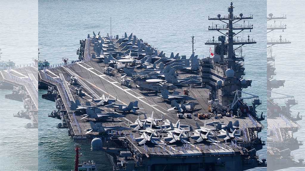 US Aircraft Carrier Ronald Reagan Arrives for South Korea Drills