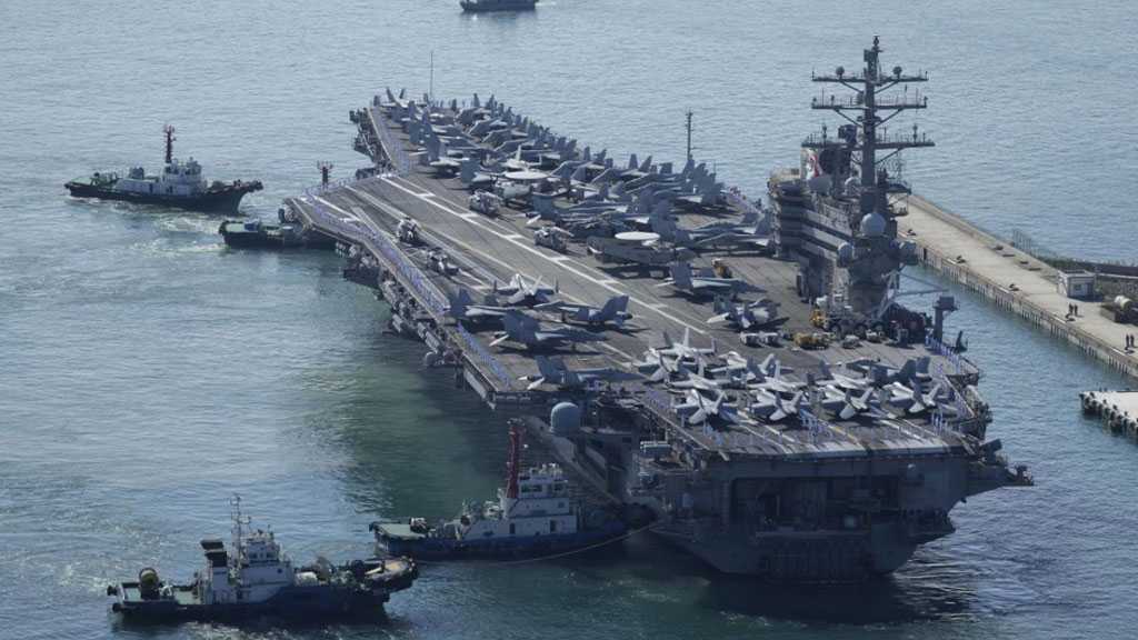 South Korea, US Stage Drills with Aircraft Carrier