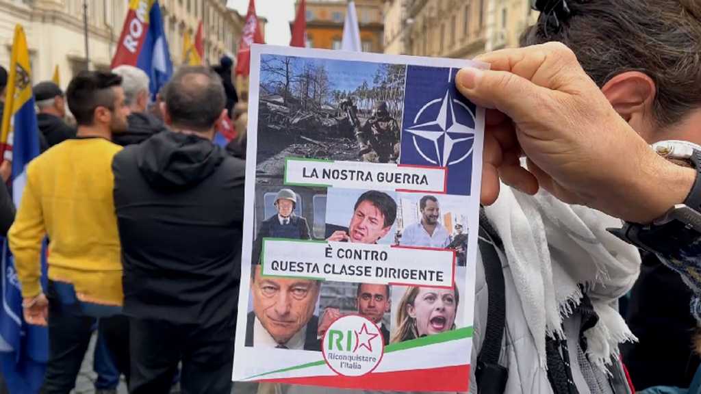 Italians Protest US-Led NATO Membership as Energy Crisis Spirals