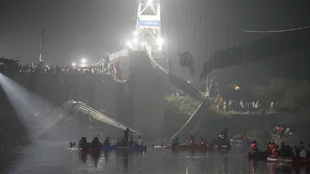 141 People Killed In Bridge Collapse In Gujarat Morbi, India