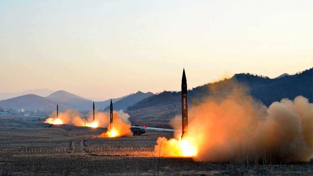 Koreas: South Koreans Urged to Take Shelter as North Fires Ten Missiles