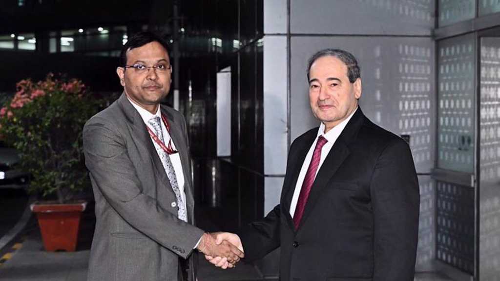 Syrian FM Arrives in India to Strengthen Bilateral Ties