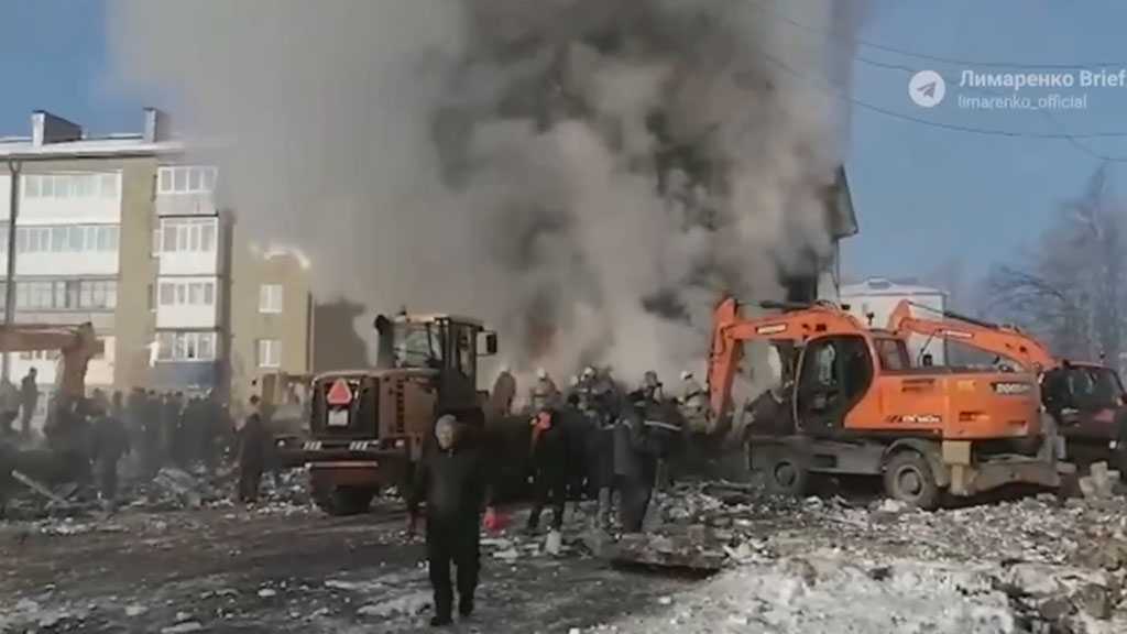Gas Explosion Destroys Apartment Block in Russia