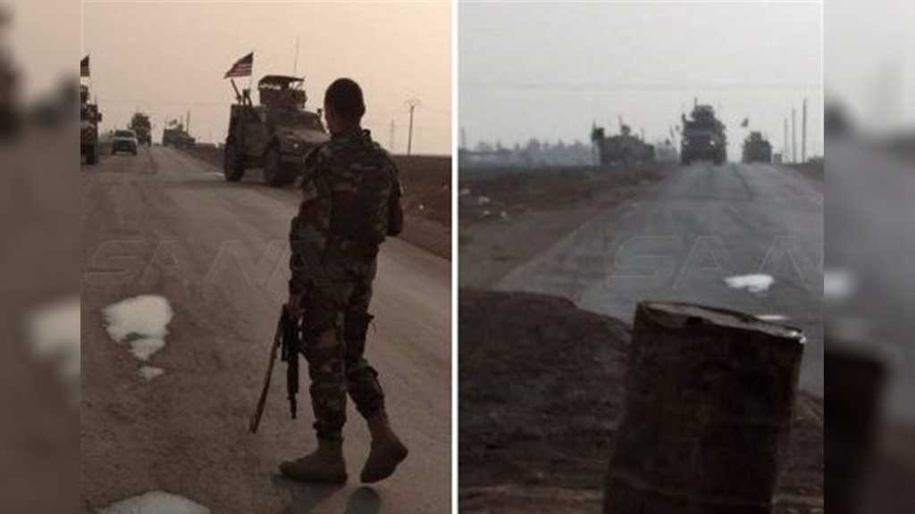 US Occupation Convoy Confronted by Syrian Troops, Forced Back in Oil-Rich Hasakah