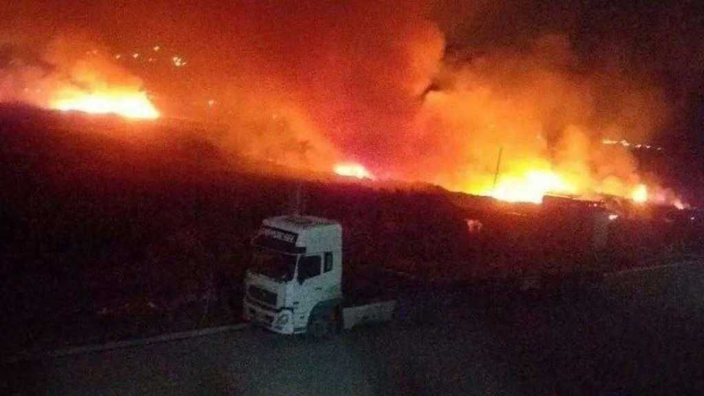 Drones Attack Aid Trucks on Iraqi-Syrian Border