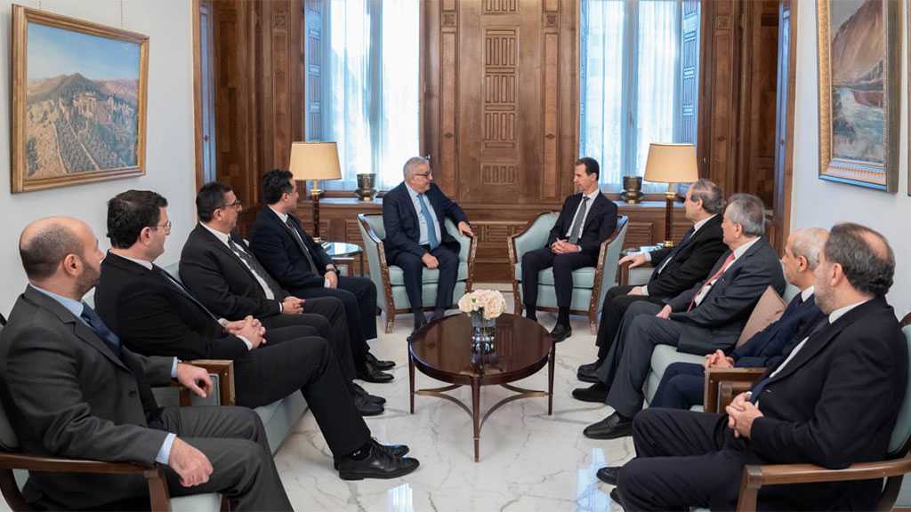 Lebanese Delegation Visits Al-Assad: We Stand by Syria