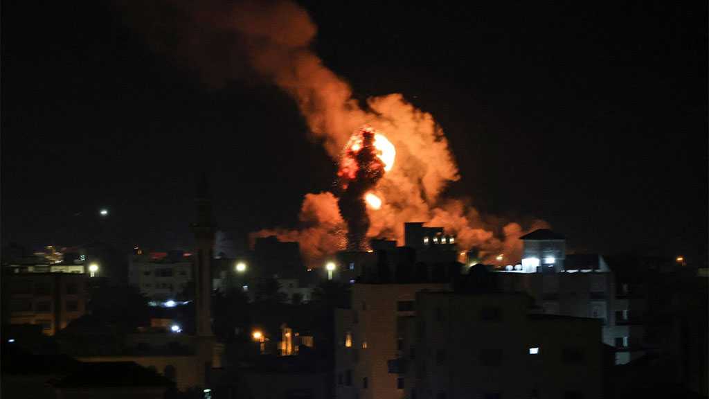 ‘Israeli’ Warplanes Attack Multiple Targets in Gaza