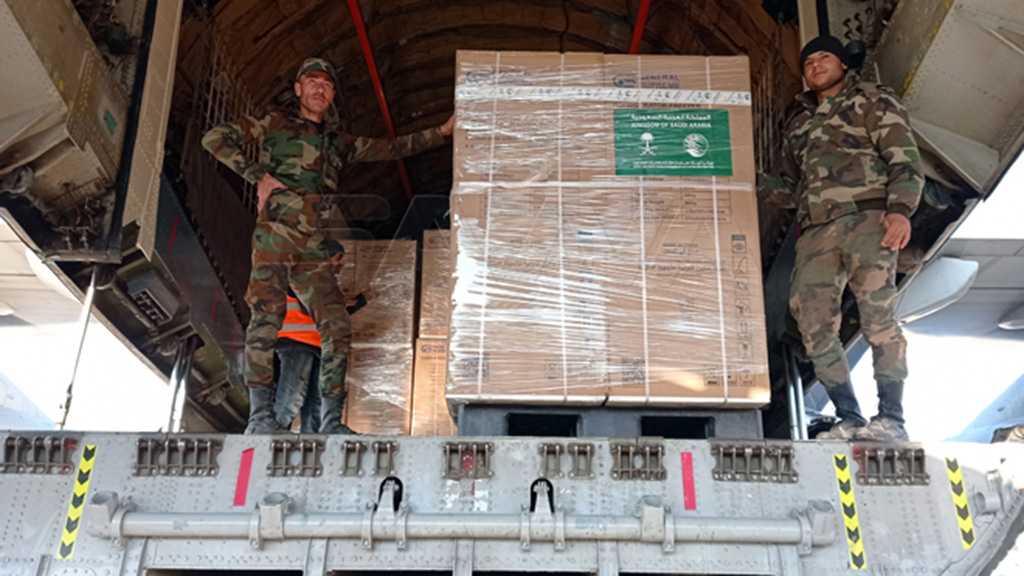 First Saudi Relief Plane Arrives at Syria’s Aleppo Int’l Airport