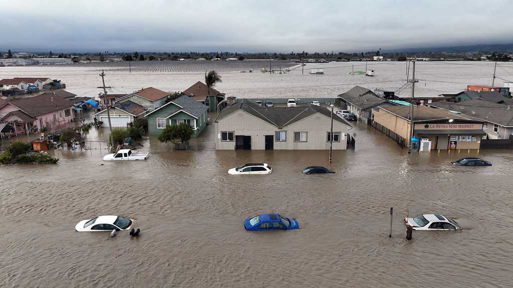 Next Atmospheric River Takes Aim at N California As Floodwaters Rise