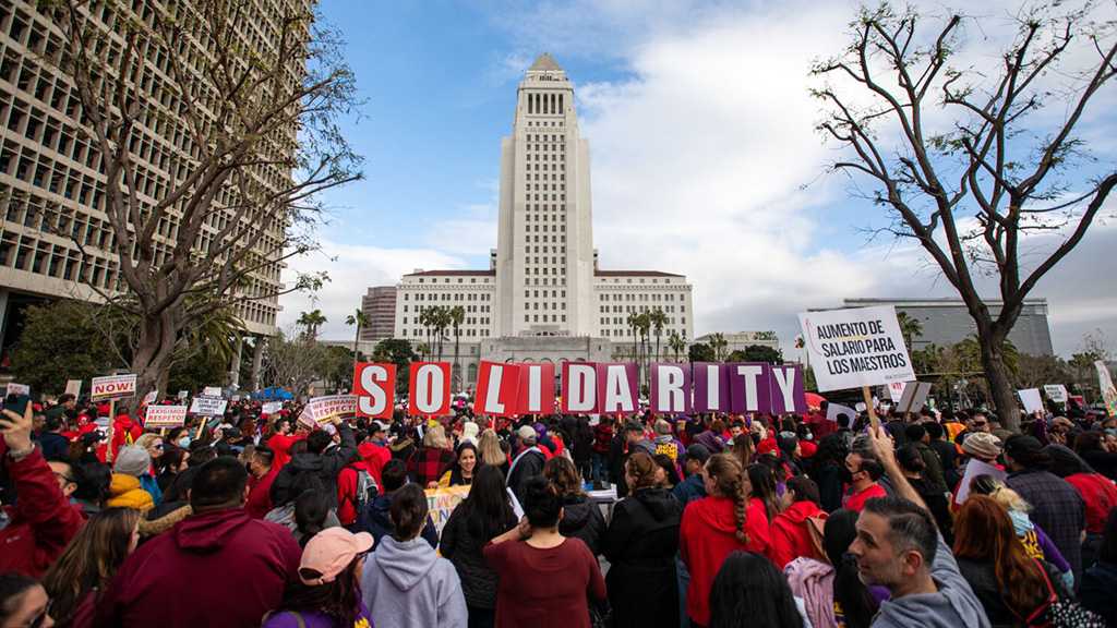 Strike by Teachers, Staff Shuts Down Second Largest School District in US