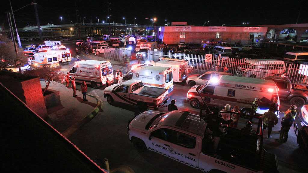 Fire Engulfs Migrant Center Near Mexico-US Border, Dozens Killed