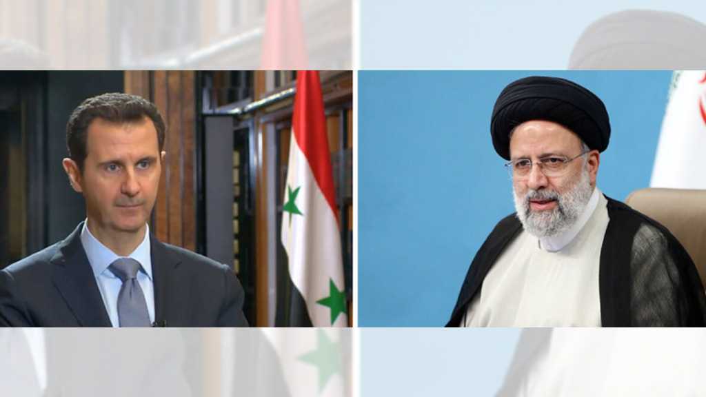 Iran, Syria Presidents Discuss Bilateral Relations, Regional Developments  