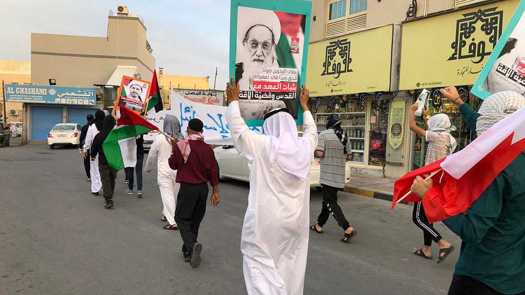 Bahrainis Stage Rallies in Support of Palestine, Demand Expulsion of “Israeli” Envoy